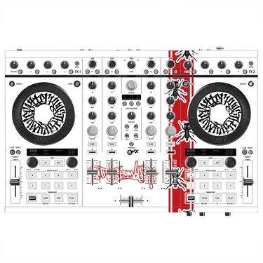 dj-skins Native Instruments S4 MK2 Skins QBERT DMC WORLDFINALS